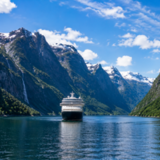 Northern Europe cruise destination with scenic coastlines and historic cities